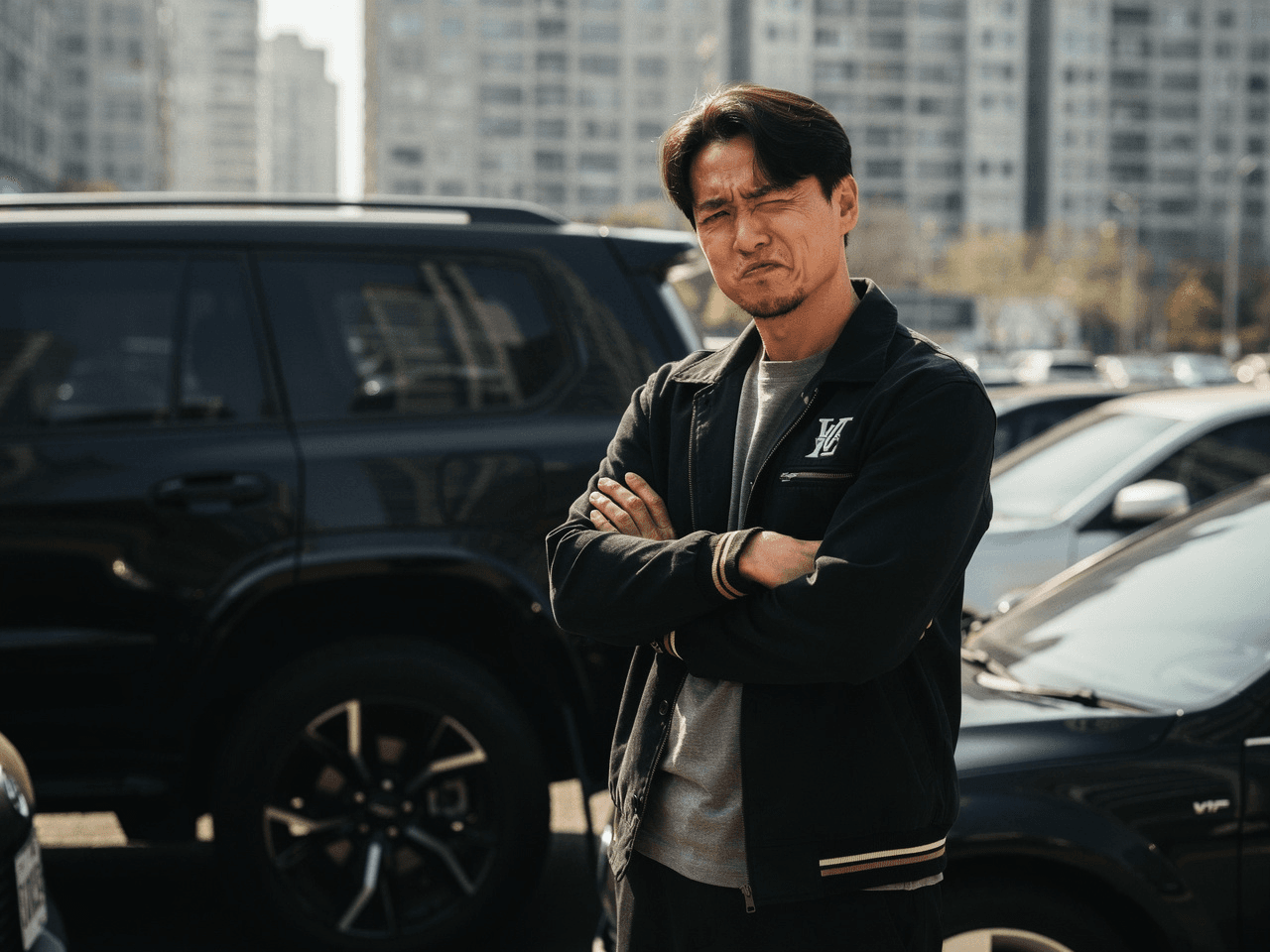 반성하고 오세요, 출차는 제가 막겠습니다